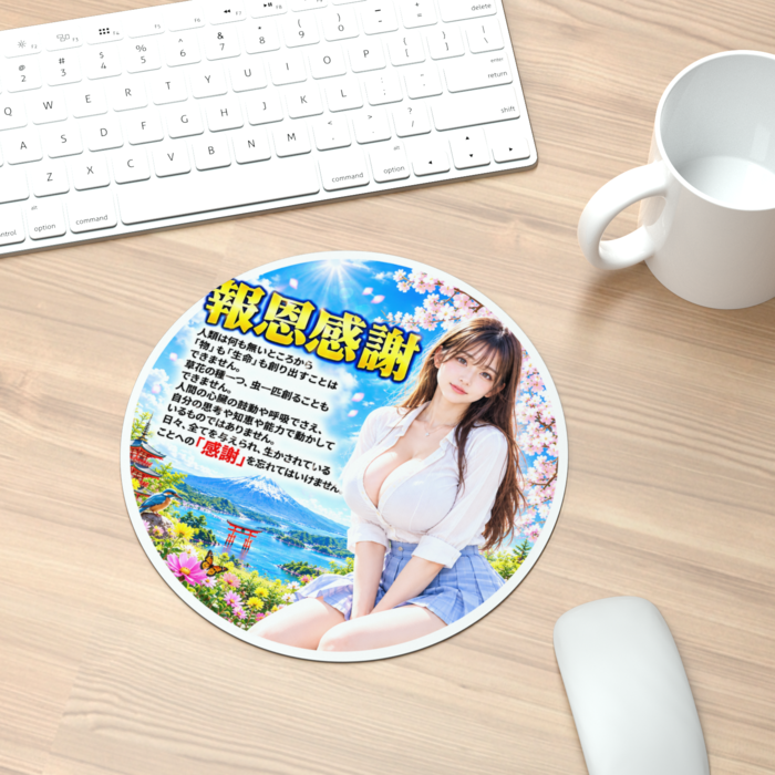 マウスパッド - 丸型