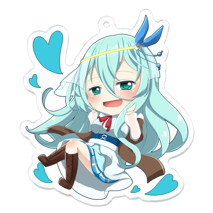 アクリルキーホルダー - 70 x 70 (mm)