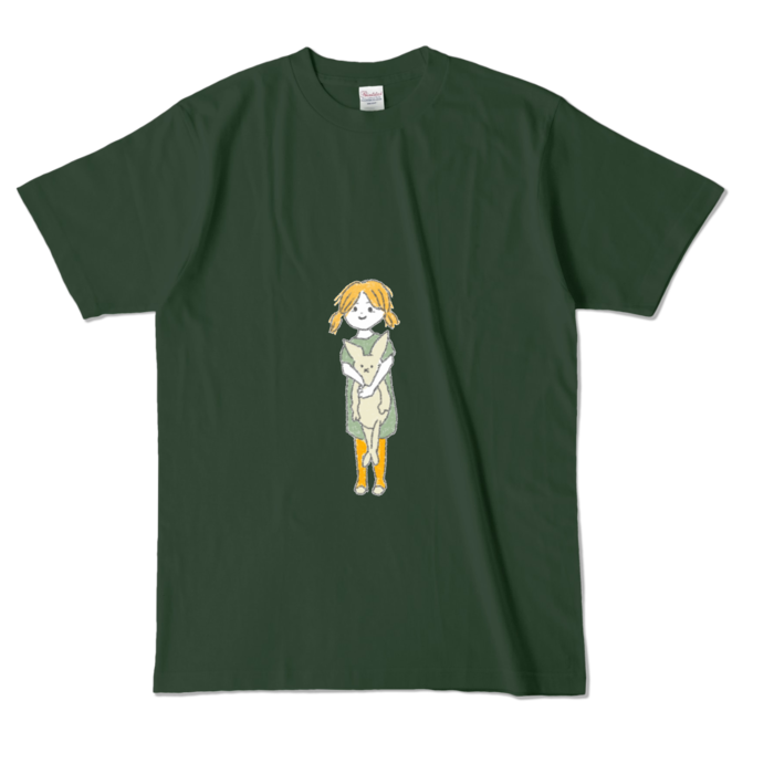 カラーTシャツ - L - フォレスト (濃色)