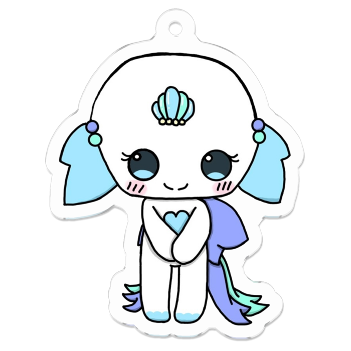 アクリルキーホルダー - 50 x 50 (mm)