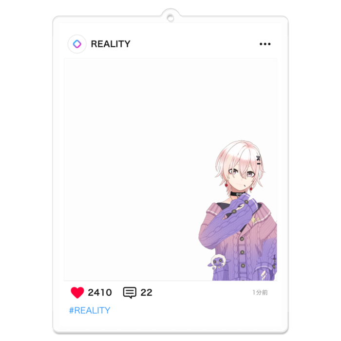 アクリルキーホルダー - 100 x 100 (mm)