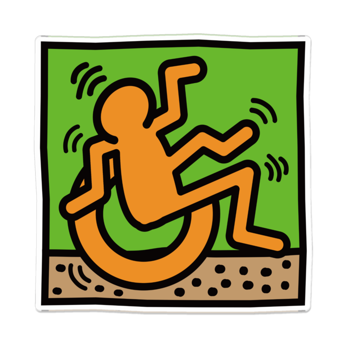 アクリルバッジ - 100 x 100 (mm)