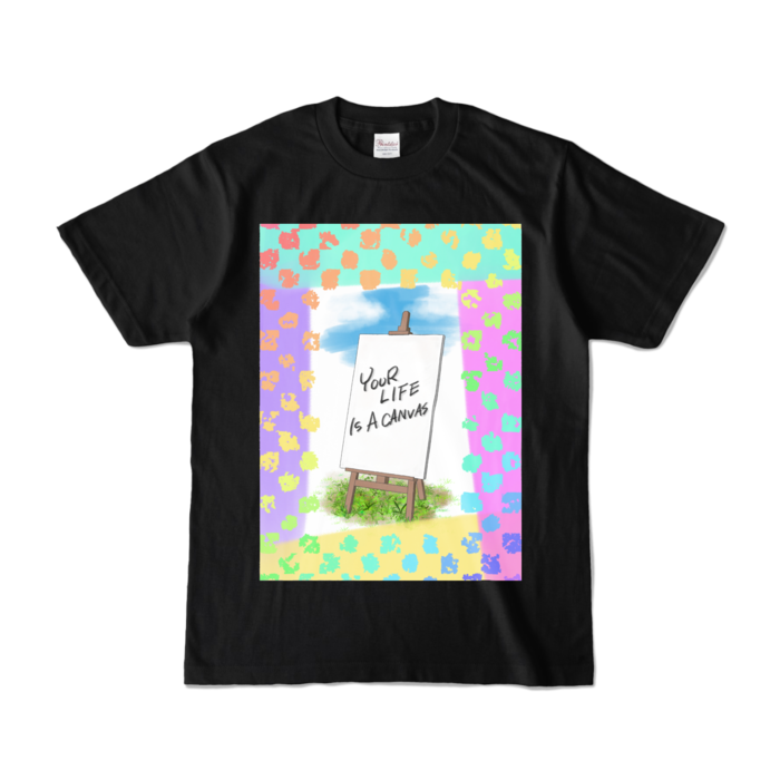 カラーTシャツ - S - ブラック (濃色)