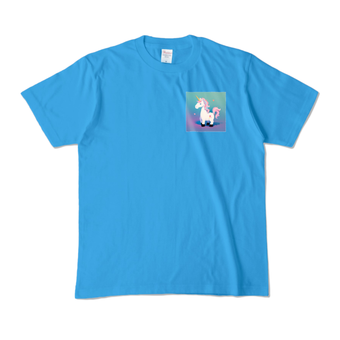 カラーTシャツ - M - ターコイズ (濃色)