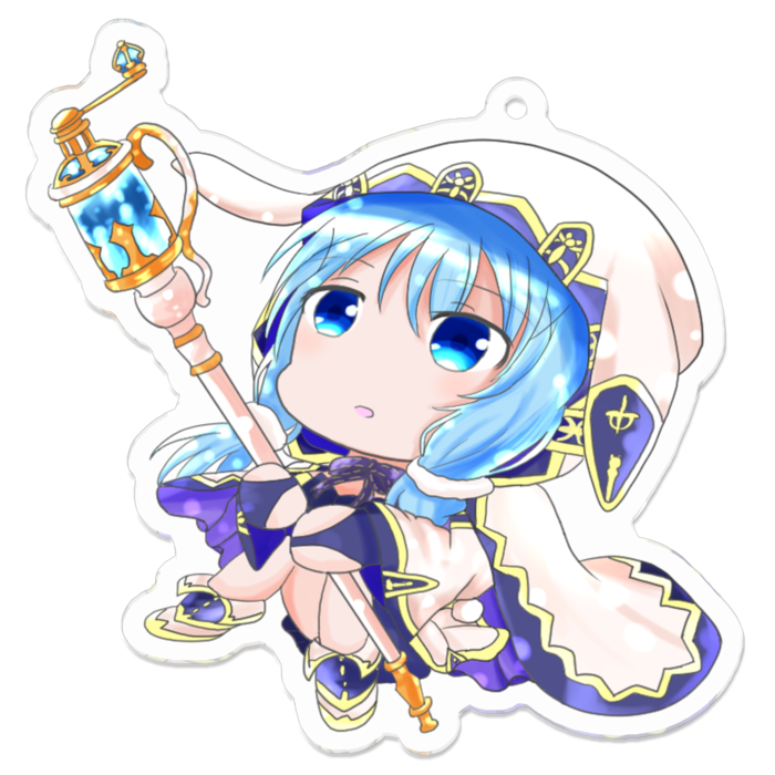 アクリルキーホルダー - 70 x 70 (mm)
