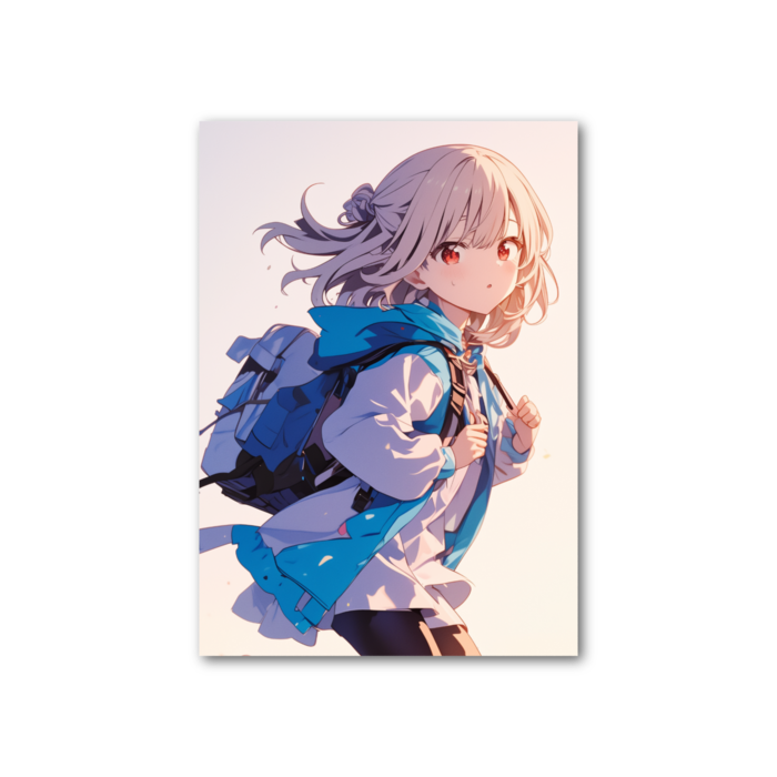 フォト風カード - 縦 - 片面