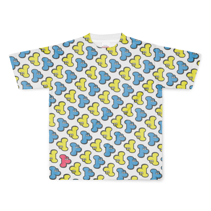 フルグラフィックTシャツ - L - 両面印刷