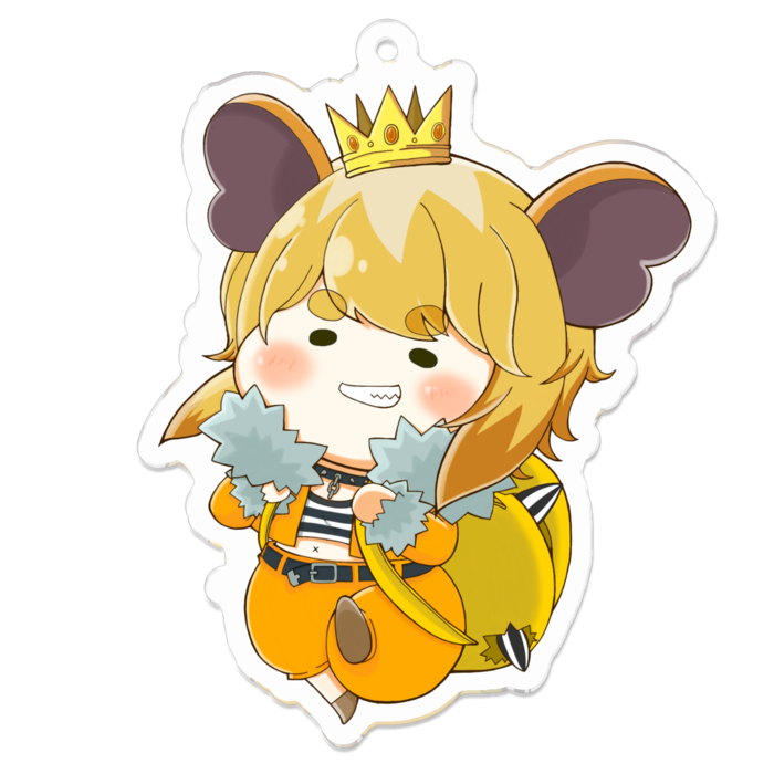 アクリルキーホルダー - 70 x 70 (mm)