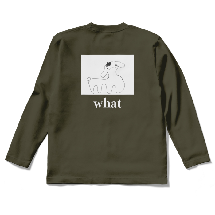 ロングスリーブTシャツ - S - アーミーグリーン