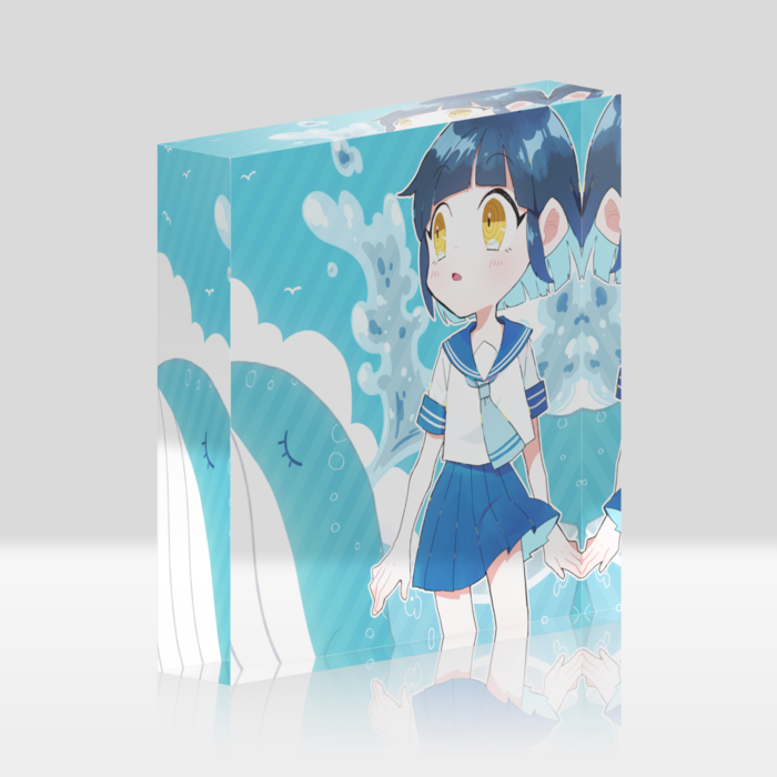 アクリルブロック - 100x100mm