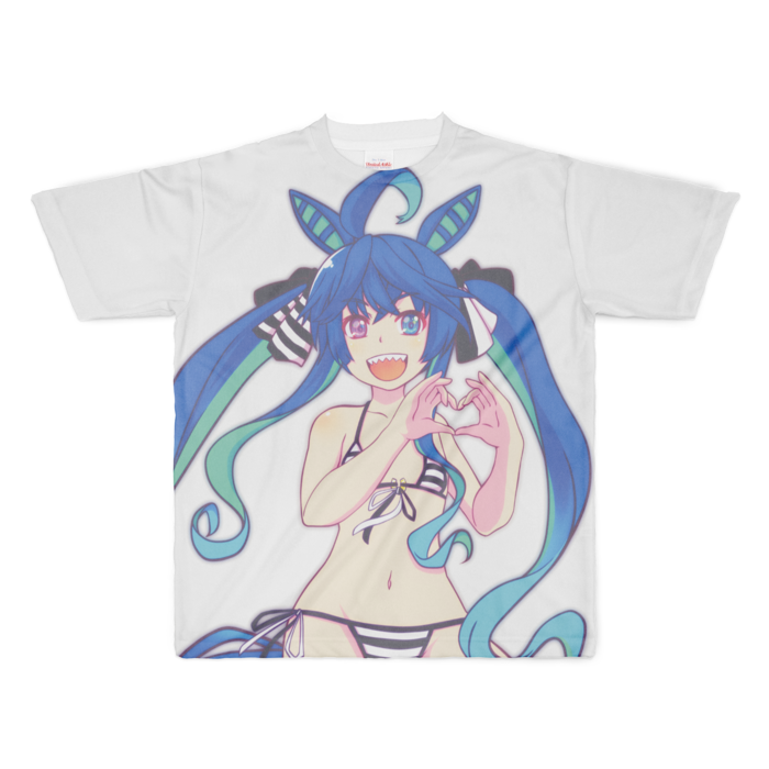 フルグラフィックTシャツ - XL - 正面印刷のみ