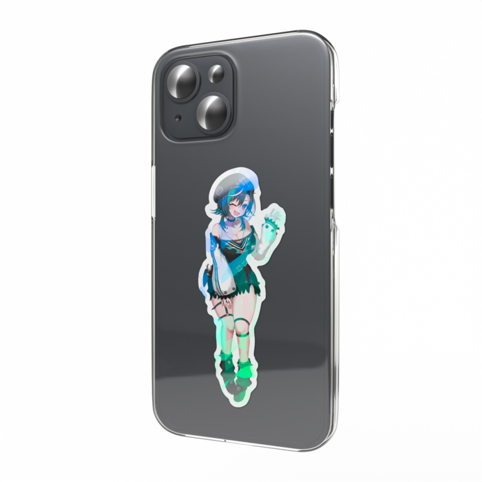 ホログラムスマホステッカー - 縦