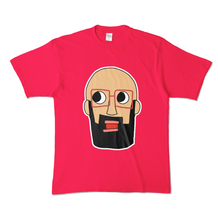 カラーTシャツ - XL - ホットピンク (濃色)