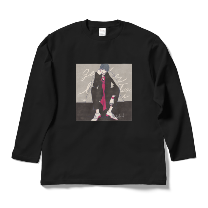 ロングスリーブTシャツ - L - ブラック