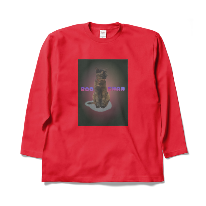 ロングスリーブTシャツ - XL - レッド