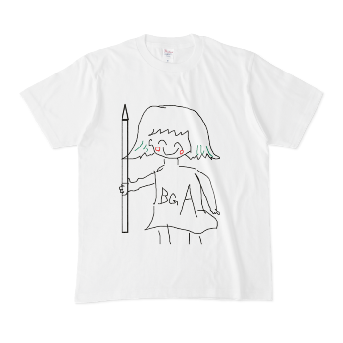 文字なし_ぼどげ星人Tシャツ - M - 白(1)