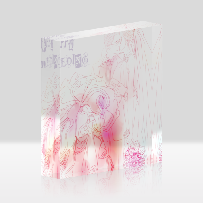 アクリルブロック - 100x100mm