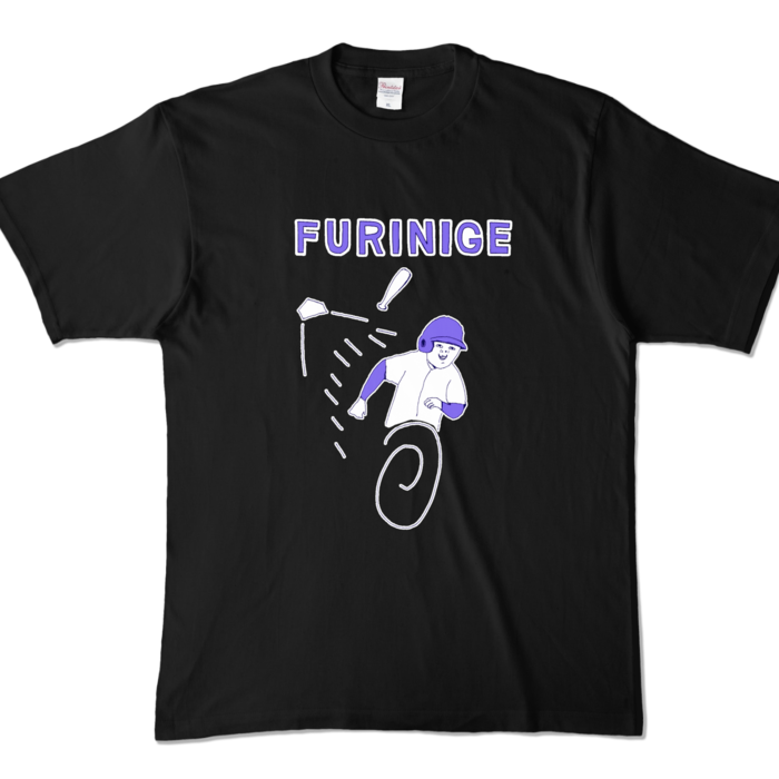 カラーTシャツ - XL - ブラック (濃色)