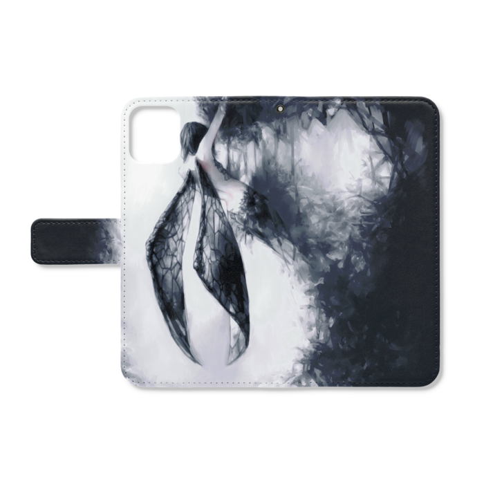 手帳型iPhoneケース - iPhone11ProMax - ストラップ穴 あり