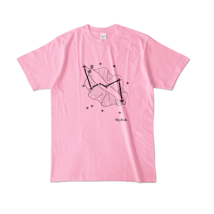 カラーTシャツ - L - ピーチ (淡色)