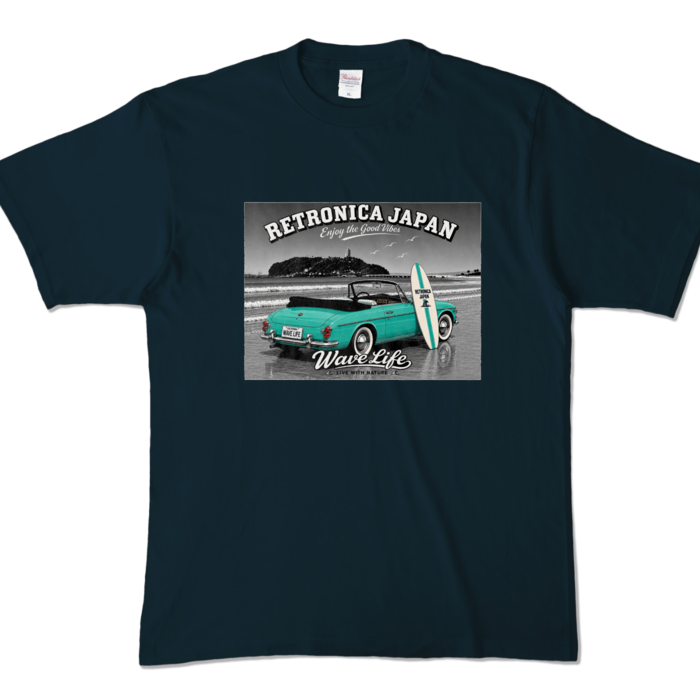 カラーTシャツ - XL - ネイビー (濃色)