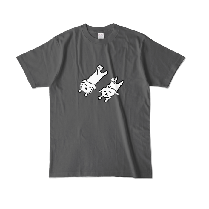 カラーTシャツ - L - チャコール (濃色)