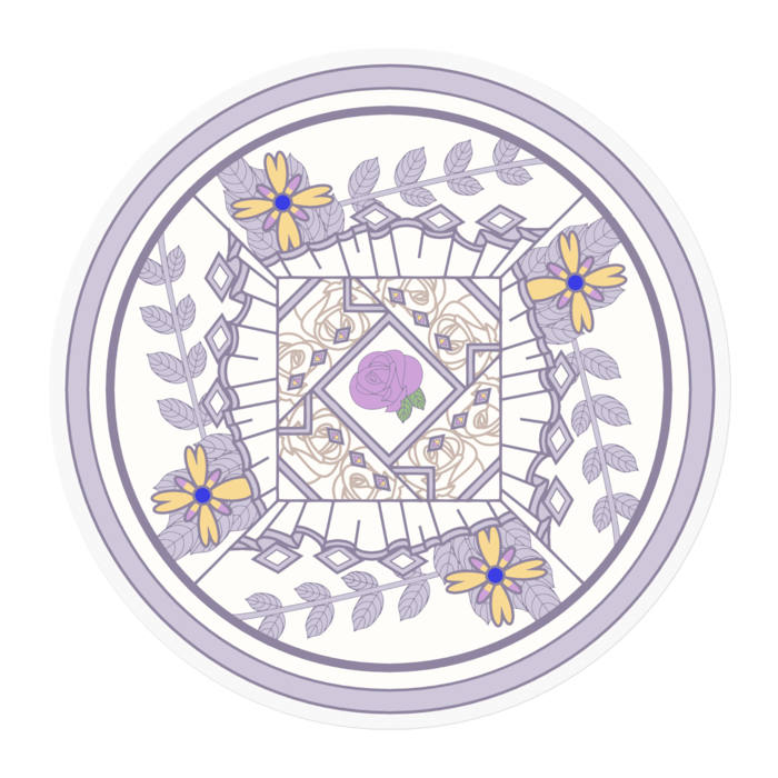 ステッカー - 100 x 100 (mm)
