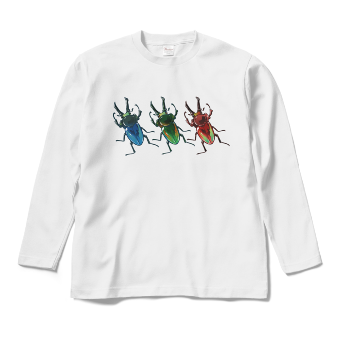 ロングスリーブTシャツ - M - ホワイト(4)