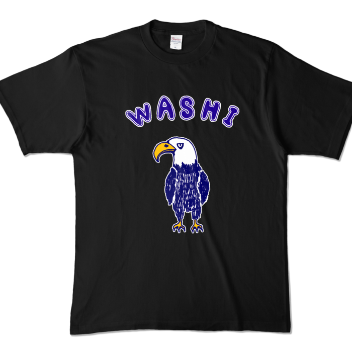 カラーTシャツ - XL - ブラック (濃色)