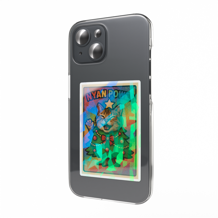 ホログラムスマホステッカー - 縦