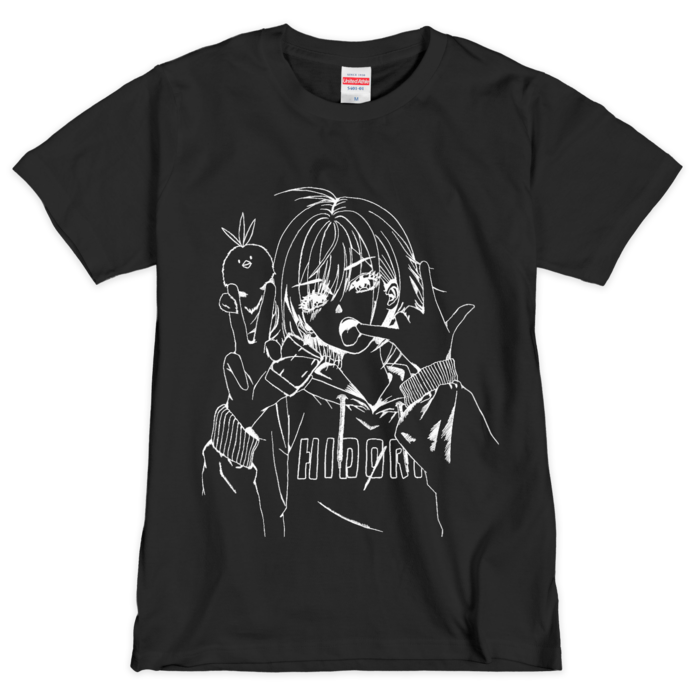 Tシャツ（シルクスクリーン印刷） - M - ブラック