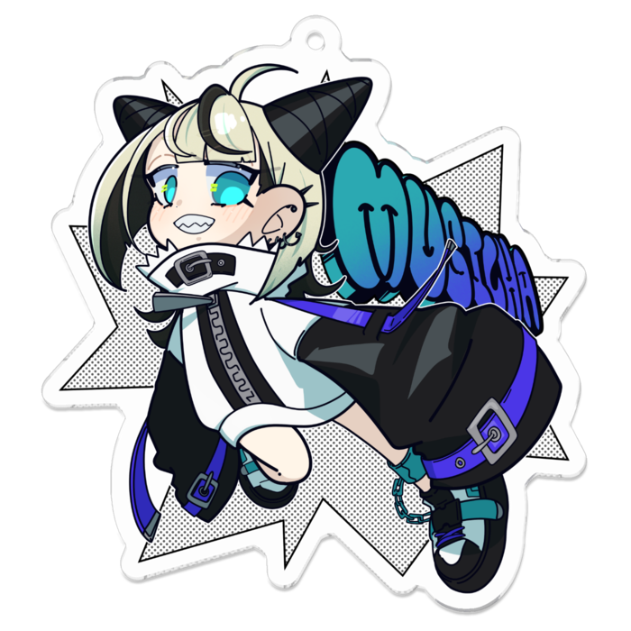 アクリルキーホルダー - 70 x 70 (mm)