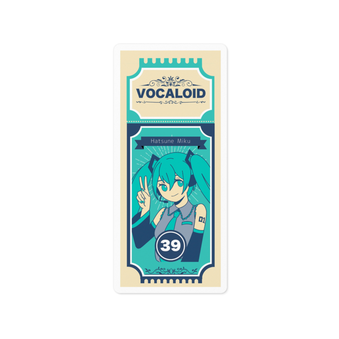 ステッカー - 100 x 100 (mm)