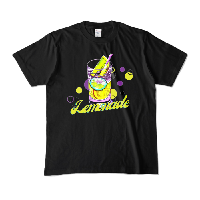 Color T-shirt - M - Black (Dark)カラーTシャツ - M - ブラック (濃色)