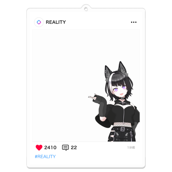 アクリルキーホルダー - 100 x 100 (mm)