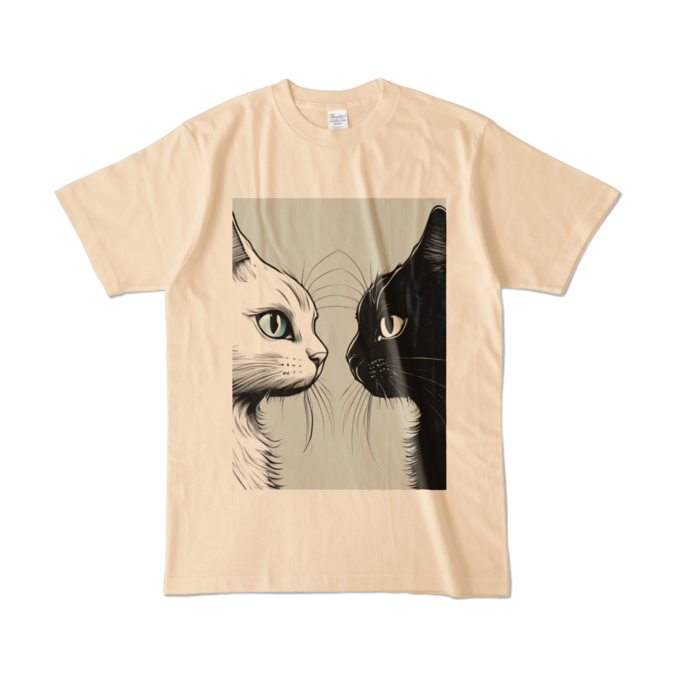 カラーTシャツ - L - ナチュラル (淡色)