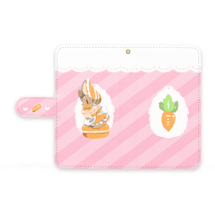 手帳型Androidケース - M - ストラップ穴 あり