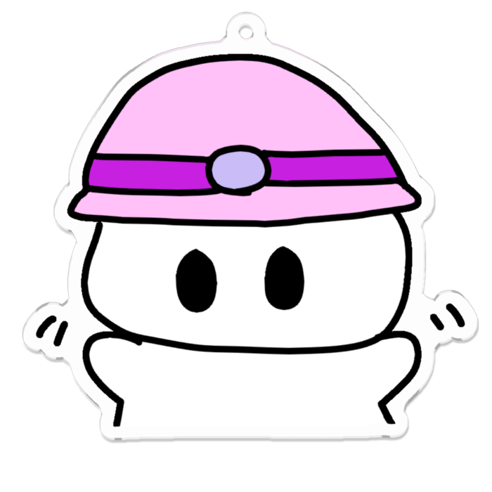 アクリルキーホルダー - 70 x 70 (mm)