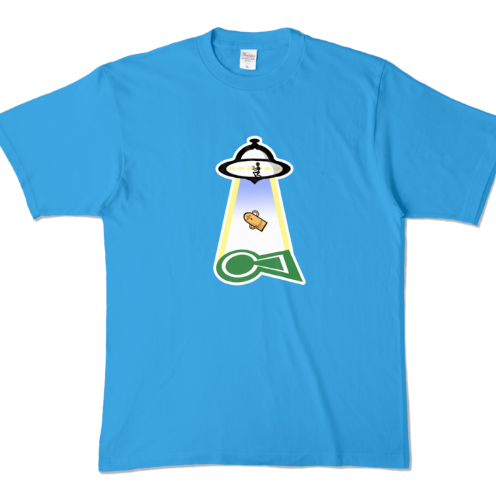カラーTシャツ - XL - ターコイズ (濃色)