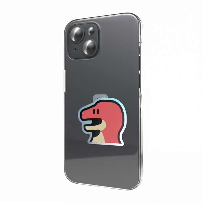 オーロラスマホステッカー - 縦