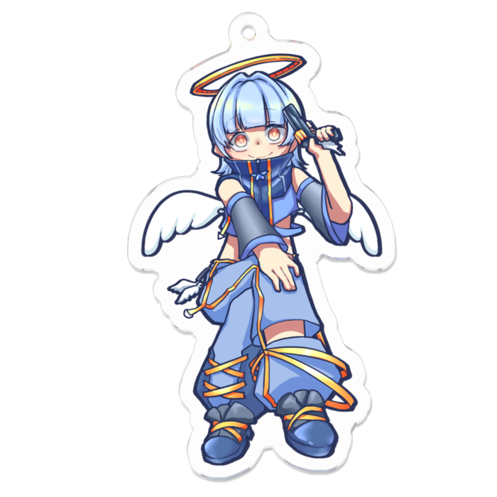 アクリルキーホルダー - 70 x 70 (mm)