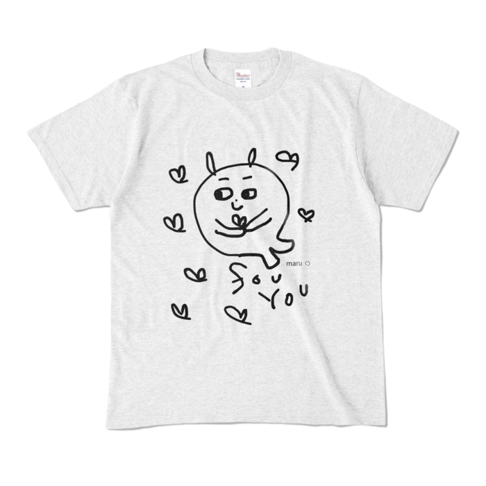 カラーTシャツ - M - アッシュ (淡色)