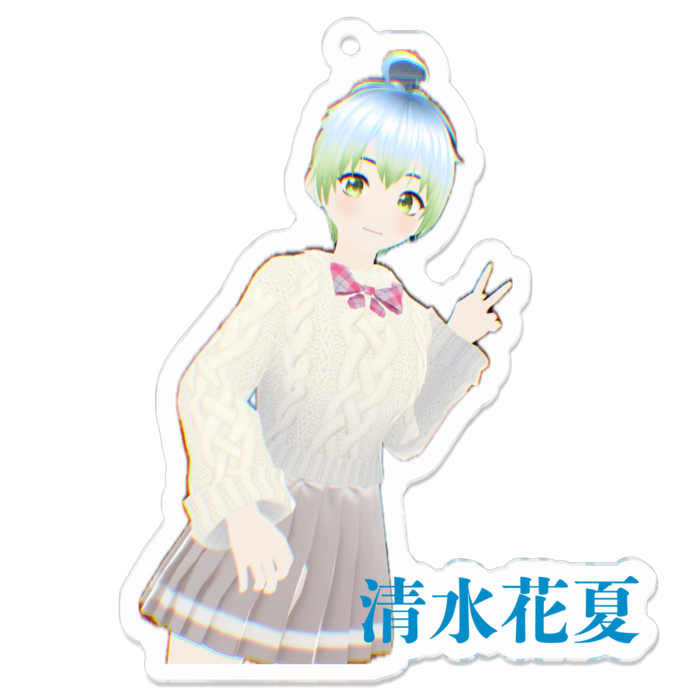 アクリルキーホルダー - 70 x 70 (mm)