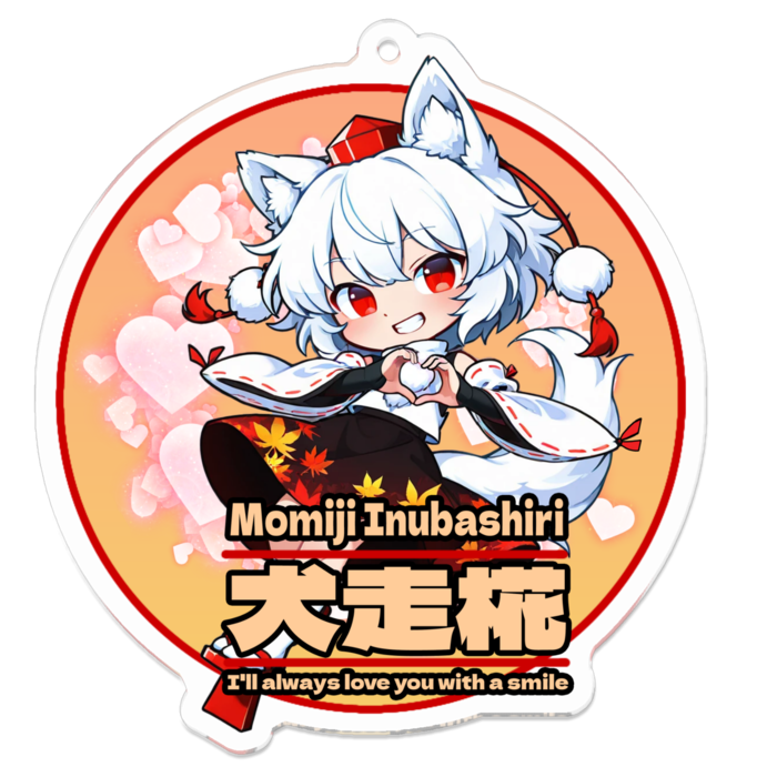 アクリルキーホルダー - 70 x 70 (mm)