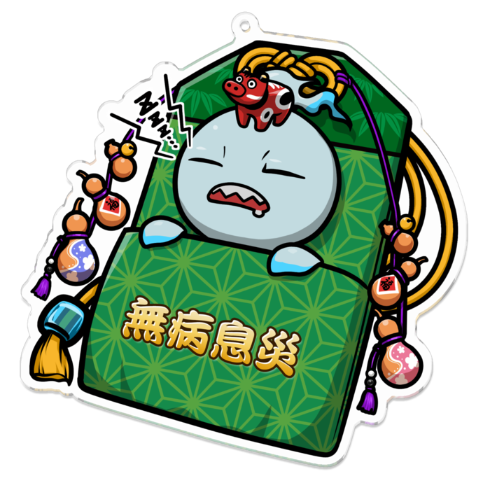 アクリルキーホルダー - 100 x 100 (mm)
