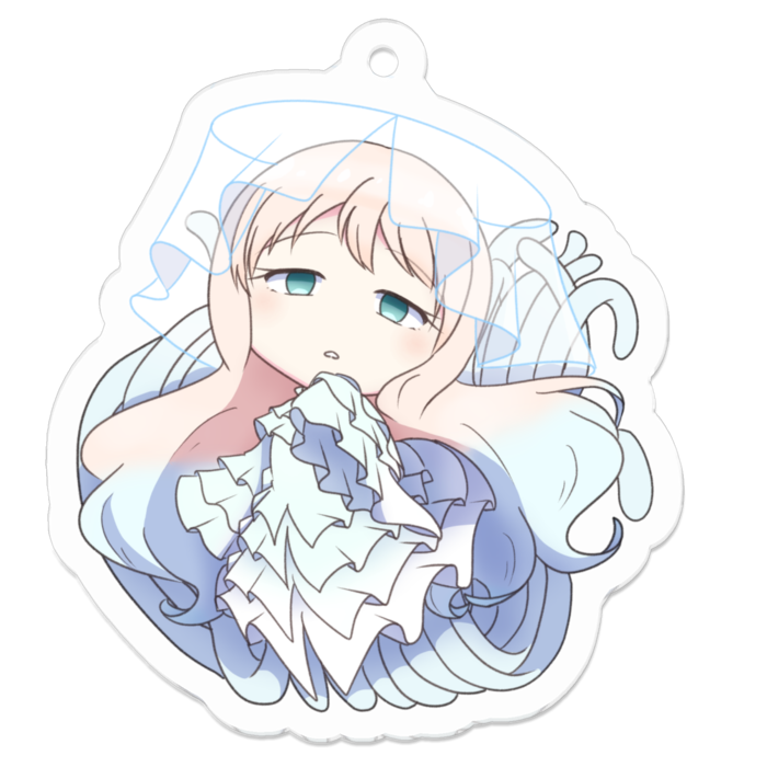 アクリルキーホルダー（コーティング） - 50 × 50 (mm)