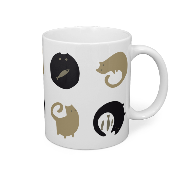 マグカップ - 直径 8 cm / 高さ 9.5 cm