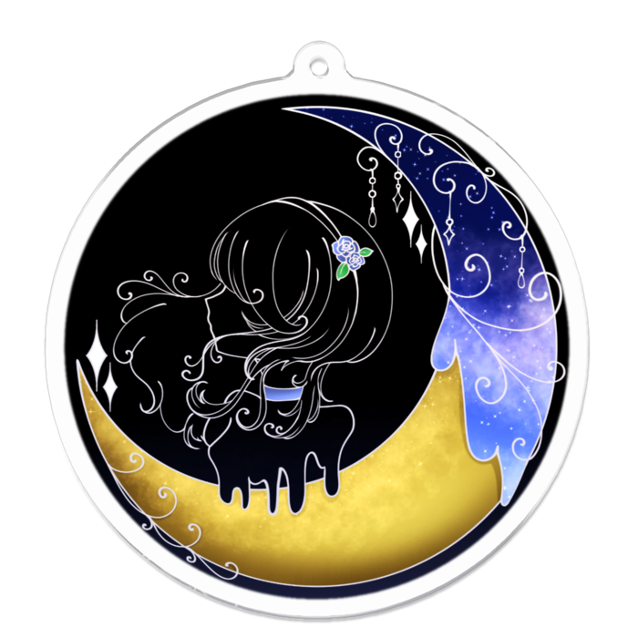 アクリルキーホルダー - 70 x 70 (mm)