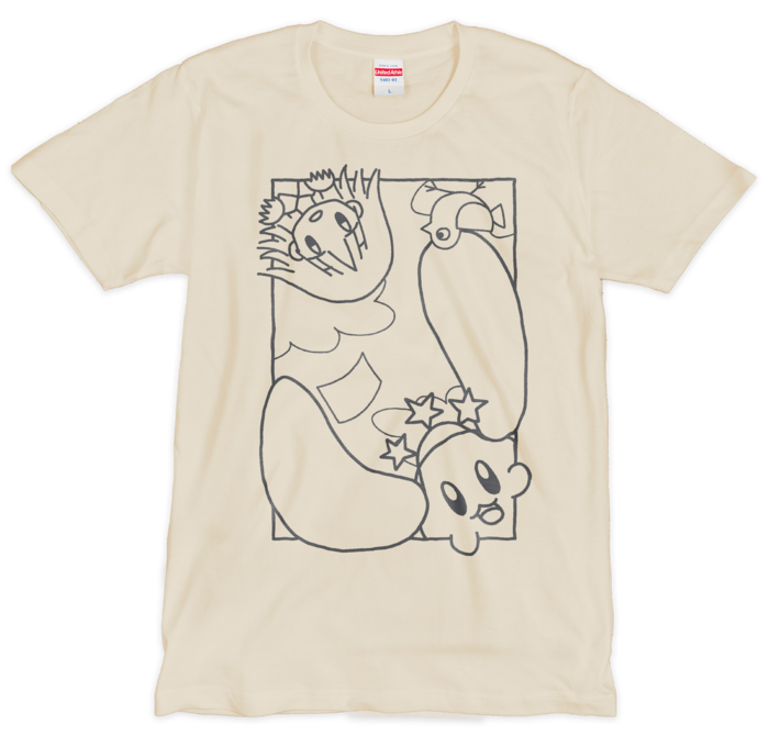 Tシャツ(シルクスクリーン印刷) - L - 1色