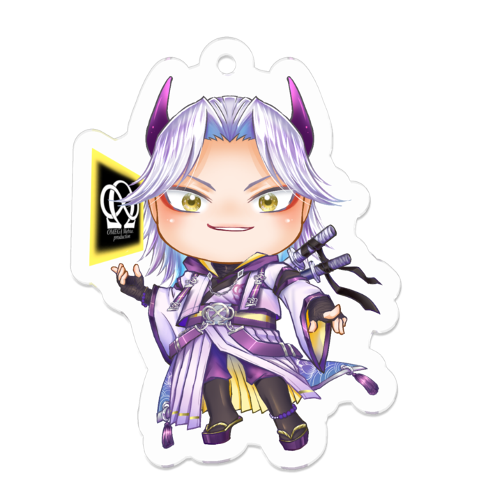 アクリルキーホルダー - 50 x 50 (mm)